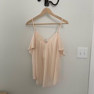Joie Adorlee Silk Off Shoulder Blouse